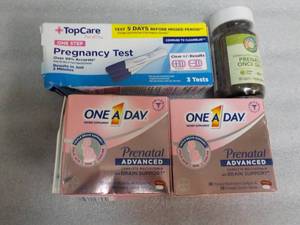 Pregnancy Test and Pre Natal Vitami...