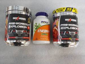 Six Star, Pre Workout Explosion and...