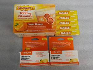 Emergen C, Halls and Immune Support...