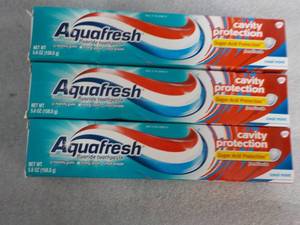 Aquafresh Toothpaste...