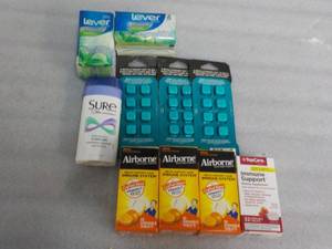 Soap, Deodorant, Mouth Wash and Imm...