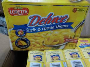 12 Boxes Loretta Shells and Cheese ...