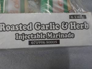 6 Roasted Garlic and Herb Injectabl...