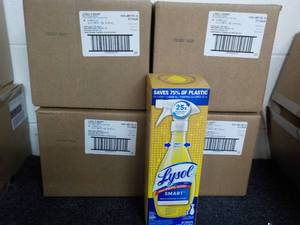 4 - 32 Count Boxes Lysol Smart Clea...