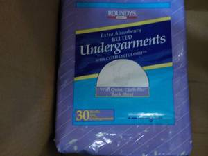 Large Amount Incontinence Products...