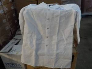 Pallet of White CoatJackets...