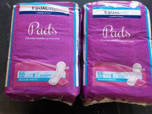 2 - 66 ct Equaline Pads...