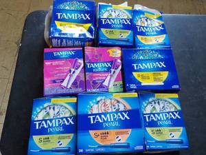 Tampax Products...