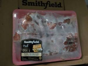 19 lb. Box Frozen Smith Field Pork ...