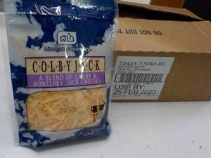12 - 8 oz Frozen Pkgs Colby Jack Ch...