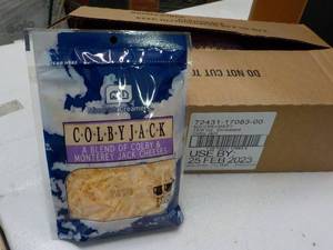12 - 8 oz Frozen Pkgs Colby Jack Ch...