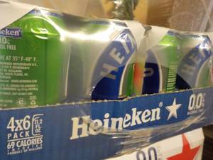 4 - 6 Packs Heineken Non Alcoholic...