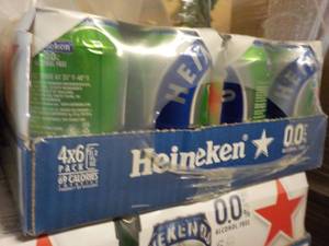 4 - 6 Packs Heineken Non Alcoholic...