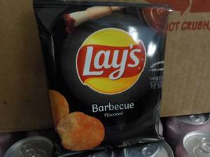 Case of Lays Barbecue Chips...