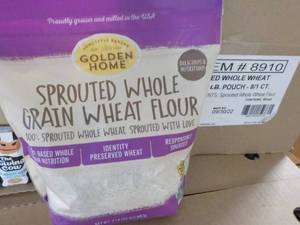 3 Cases each Sprouted Wheat Flour, ...
