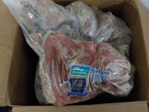 Large Box Frozen Pork Loin...