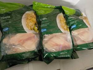 3 - 32 oz Frozen PKgs Tilapia Skinl...
