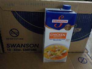 12 - 32 oz Swanson Chicken Broth b...