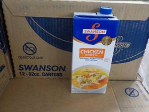 12 - 32 oz Swanson Chicken Broth b...