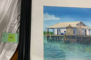 Original Watercolor FL Skip Weber
