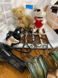 White Basket Misc Hair dryer