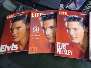 Six Special Edition Magazines featuring Elvis Presley