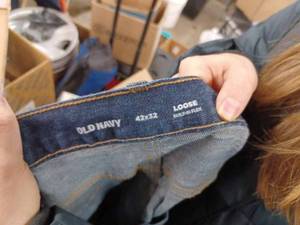 Pair of Old Navy Jeans - Size 42 X 32 Loose, Built-in Flex