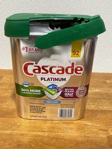 Cascade Platinum Dishwashing Detergent
