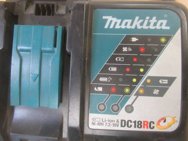 Makita DC18RC 18V LXT Lithium-Ion Rapid Optimum Charger