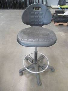Adjustable Office Chair with Wheels - USED IN WAREHOUSE - SOLD AS IS