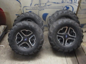 Set of Polaris Ranger Rims & Tires 2016
