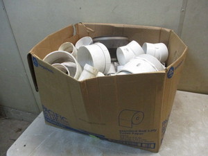 Box of Misc Plumbing Fittings