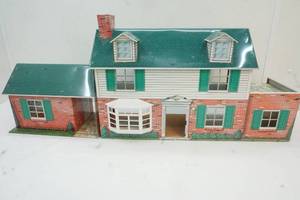 vintage marx tin dollhouse
