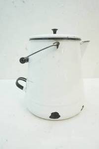 enamel coffee pot