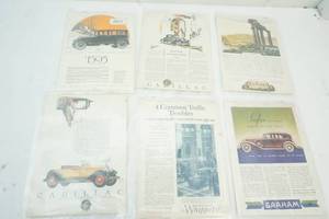 vintage automobile advertisement