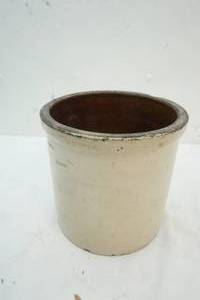 salt glazed stoneware crock