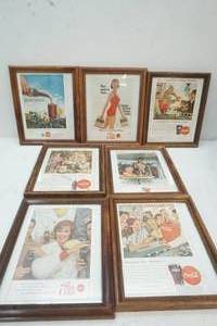vintage coke a cola advertisements