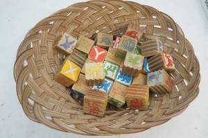 vintage childrens blocks