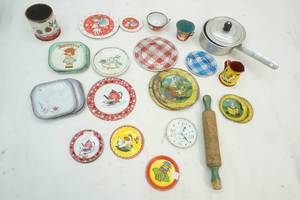 vintage childrens dishes