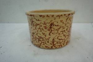 vintage roseville pottery crock