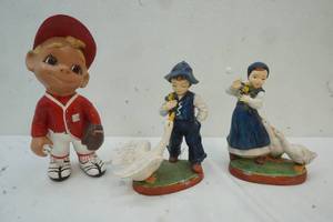 baseball player ceramic, holland mold ceramic
