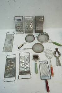 vintage kitchen untinsils