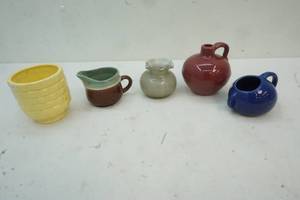haeger and redwing pots and vase