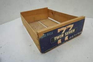 77 twin seven wood crate