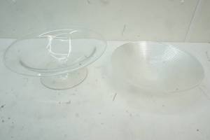 glass serving bowls