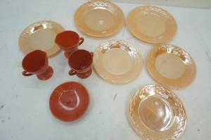 fire king plates