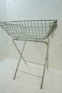 basket on stand
