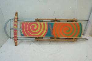 vintage gambles hiawatha sled