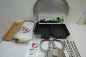 roasters and bottle pourers, apple bags