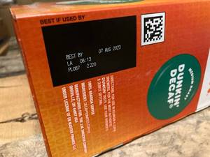 Dunkin Decaf K-Cups